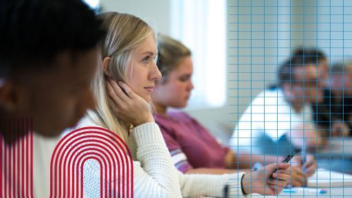 students in class